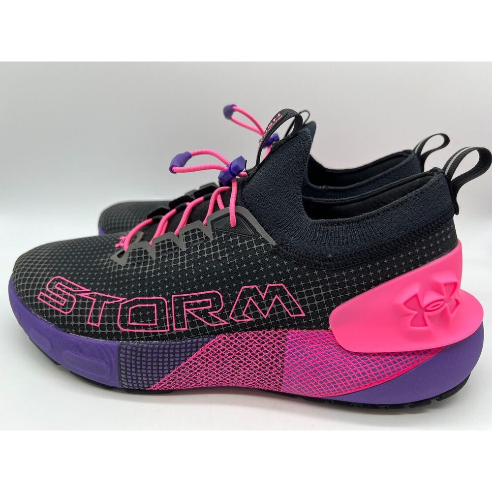 Under Armour Hover Phantom 3 SE Storm Running Shoes 3026610-002 Men's 9 - Picture 2 of 12